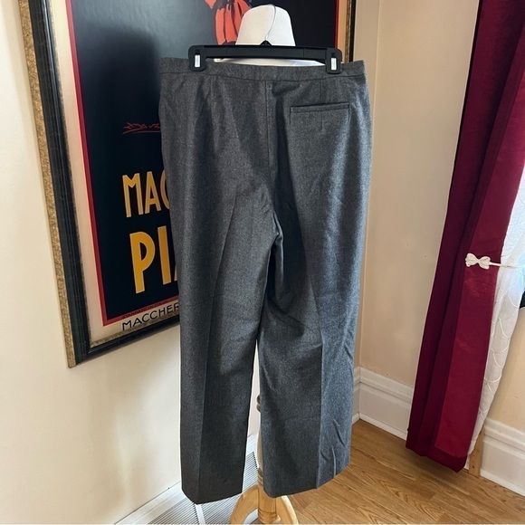 Escada Gray Wide Leg Pants - Picture 2 of 11
